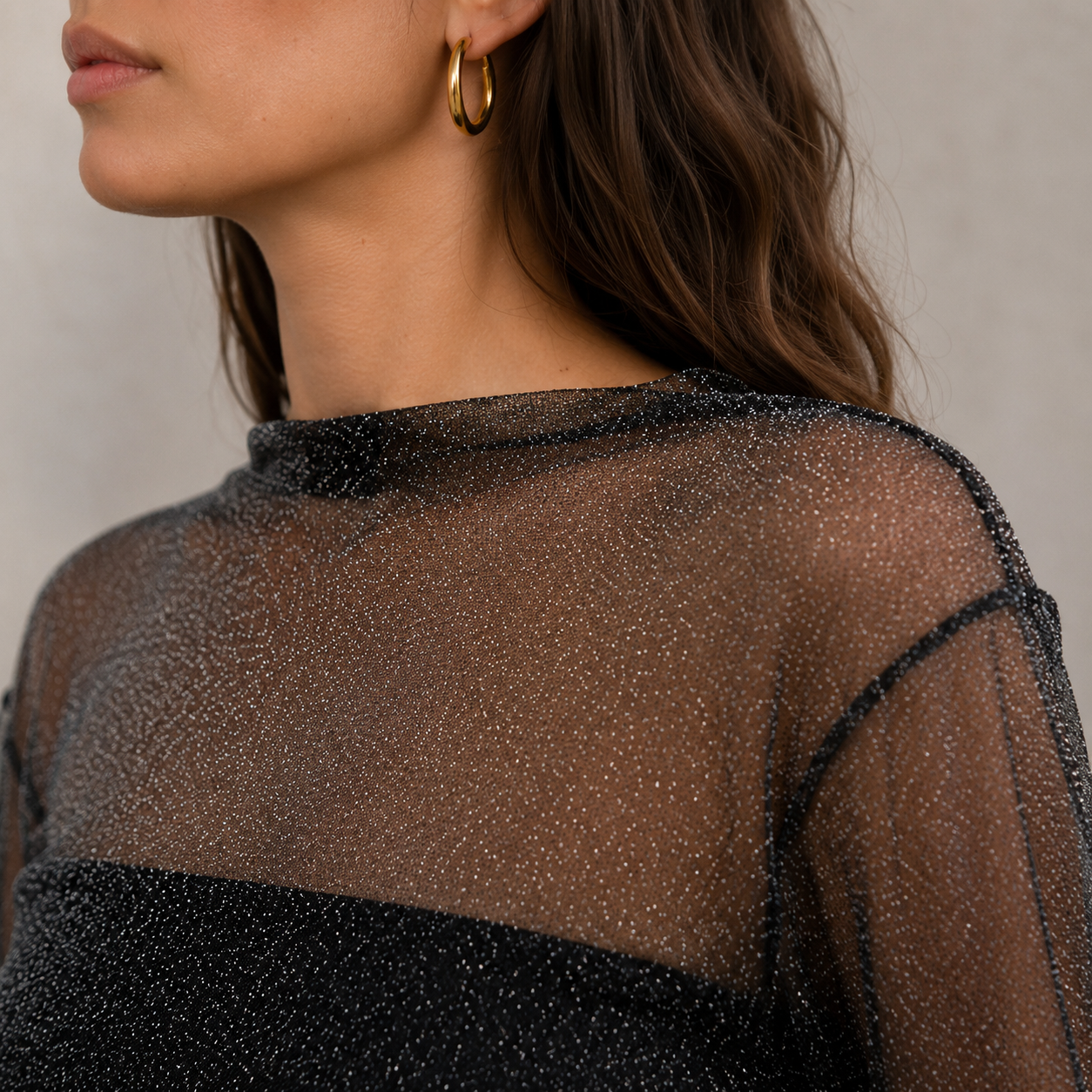Blusa Lurex Botanico