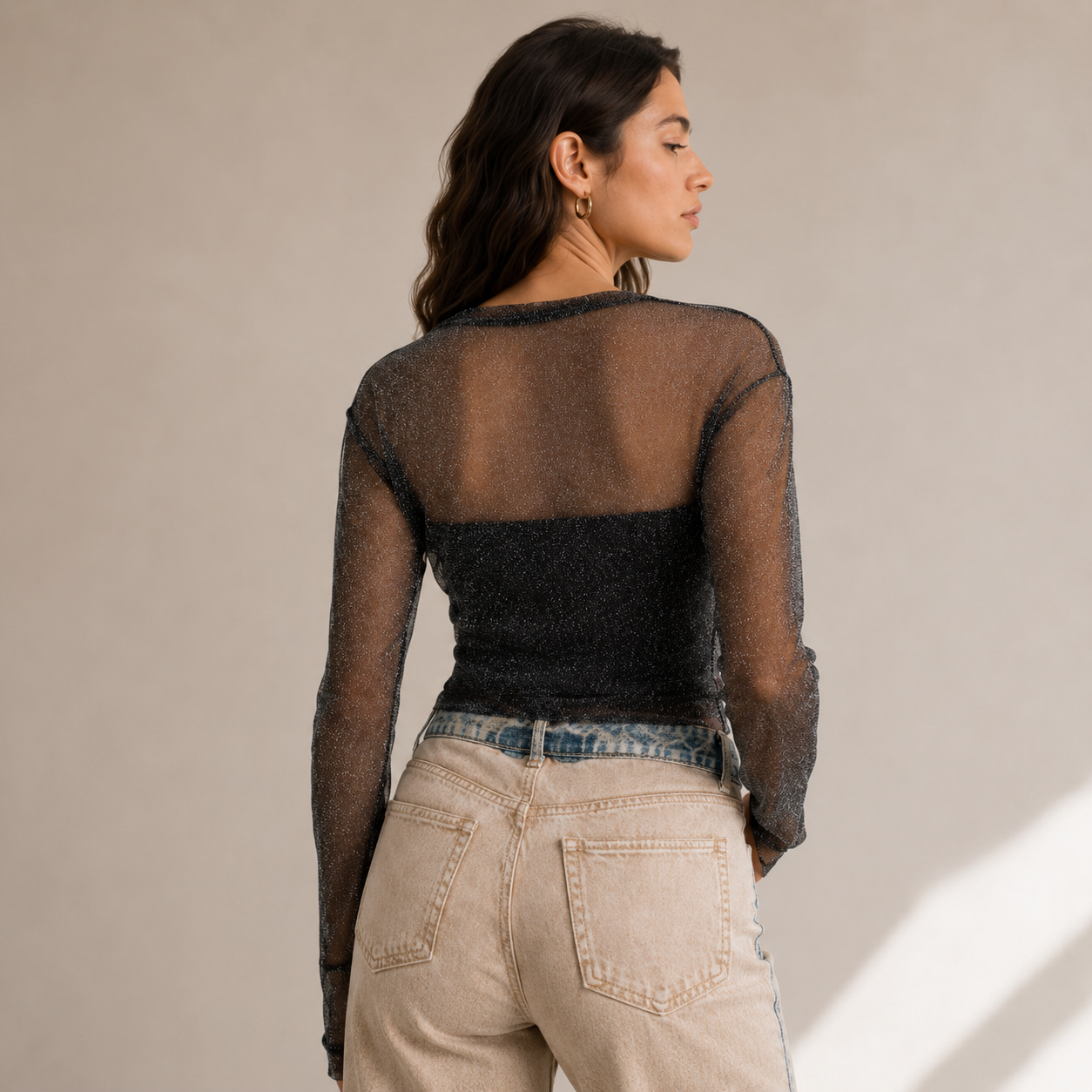 Blusa Lurex Botanico