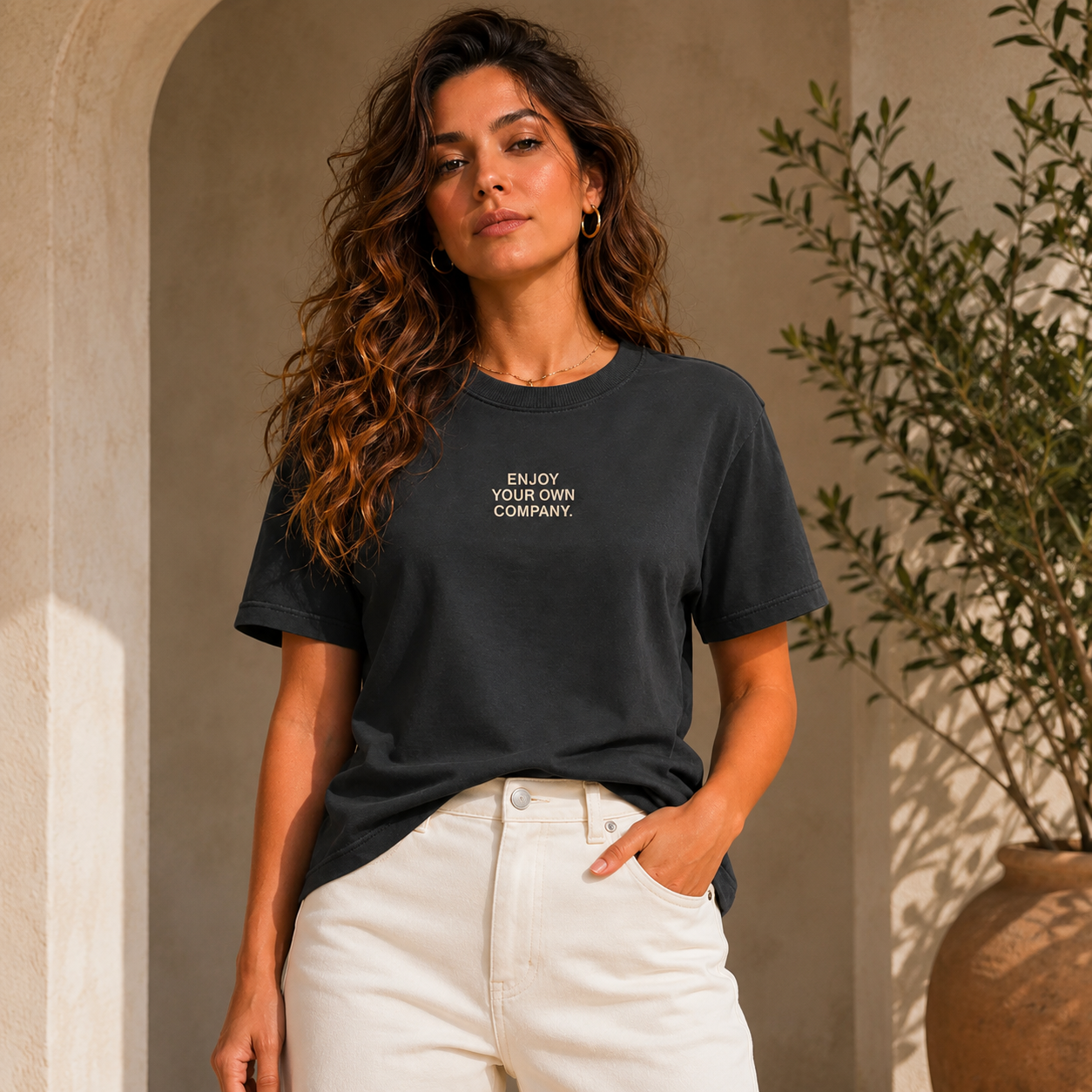 T-Shirt Enjoy Your Own Company
