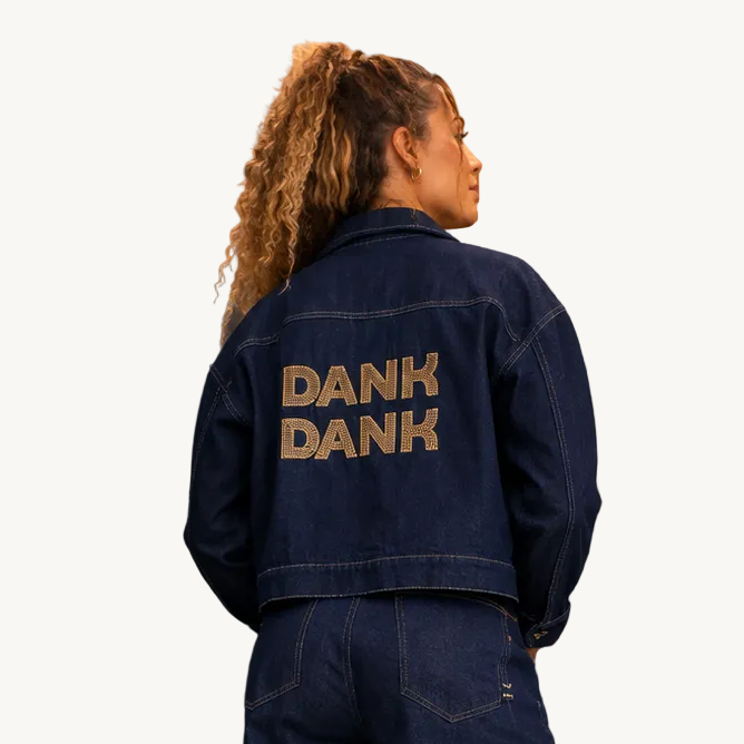 Chaqueta Raw Denim Bordado DANK