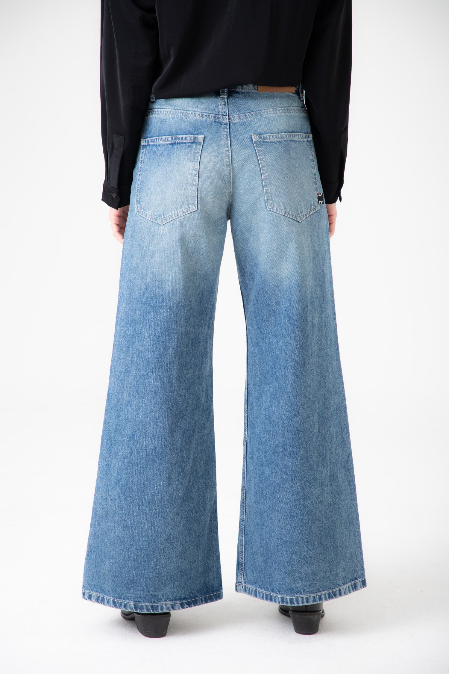 Wide Leg Jean denim brillos DANK