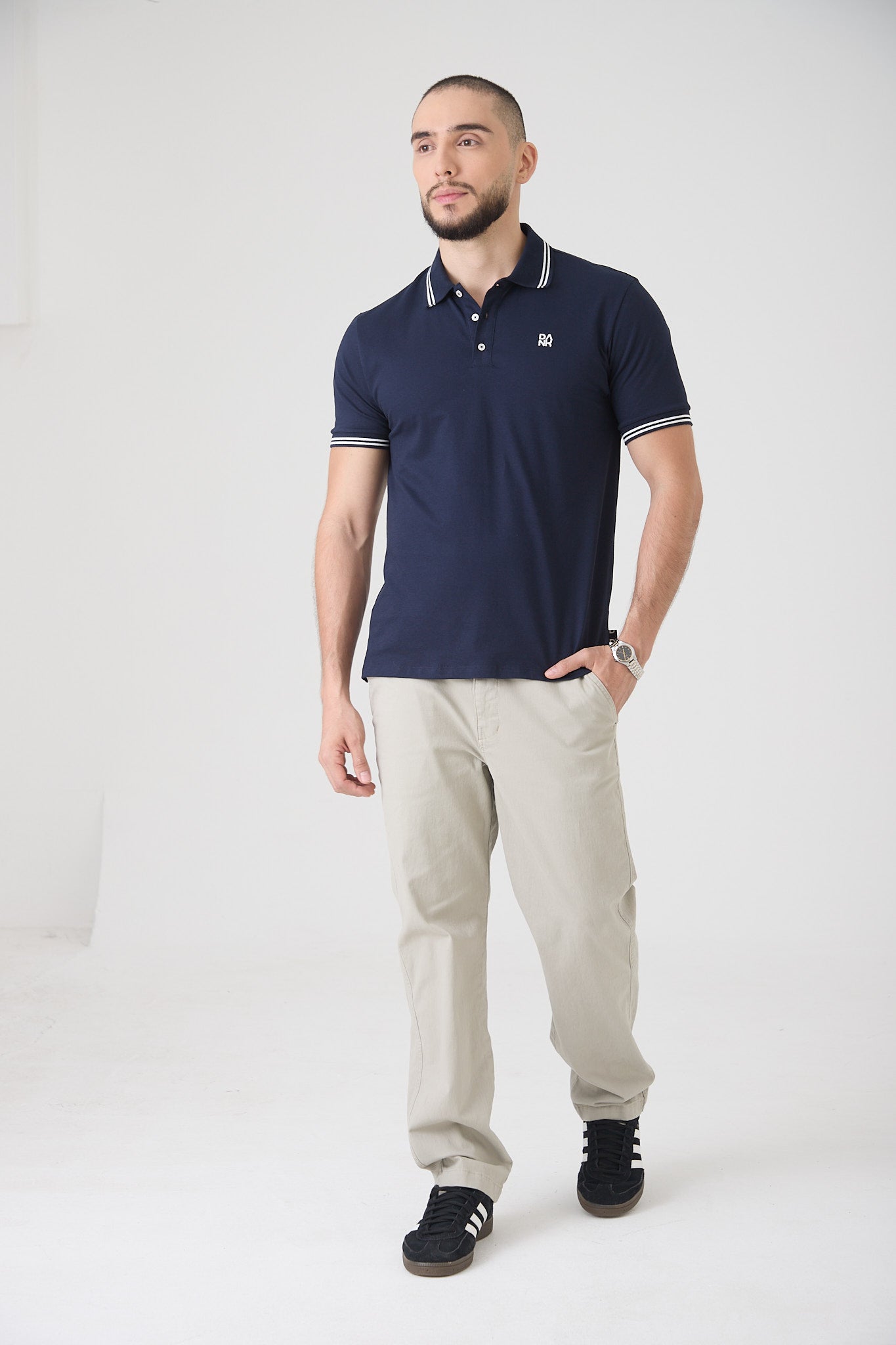 Polo Pique basic Horizonte