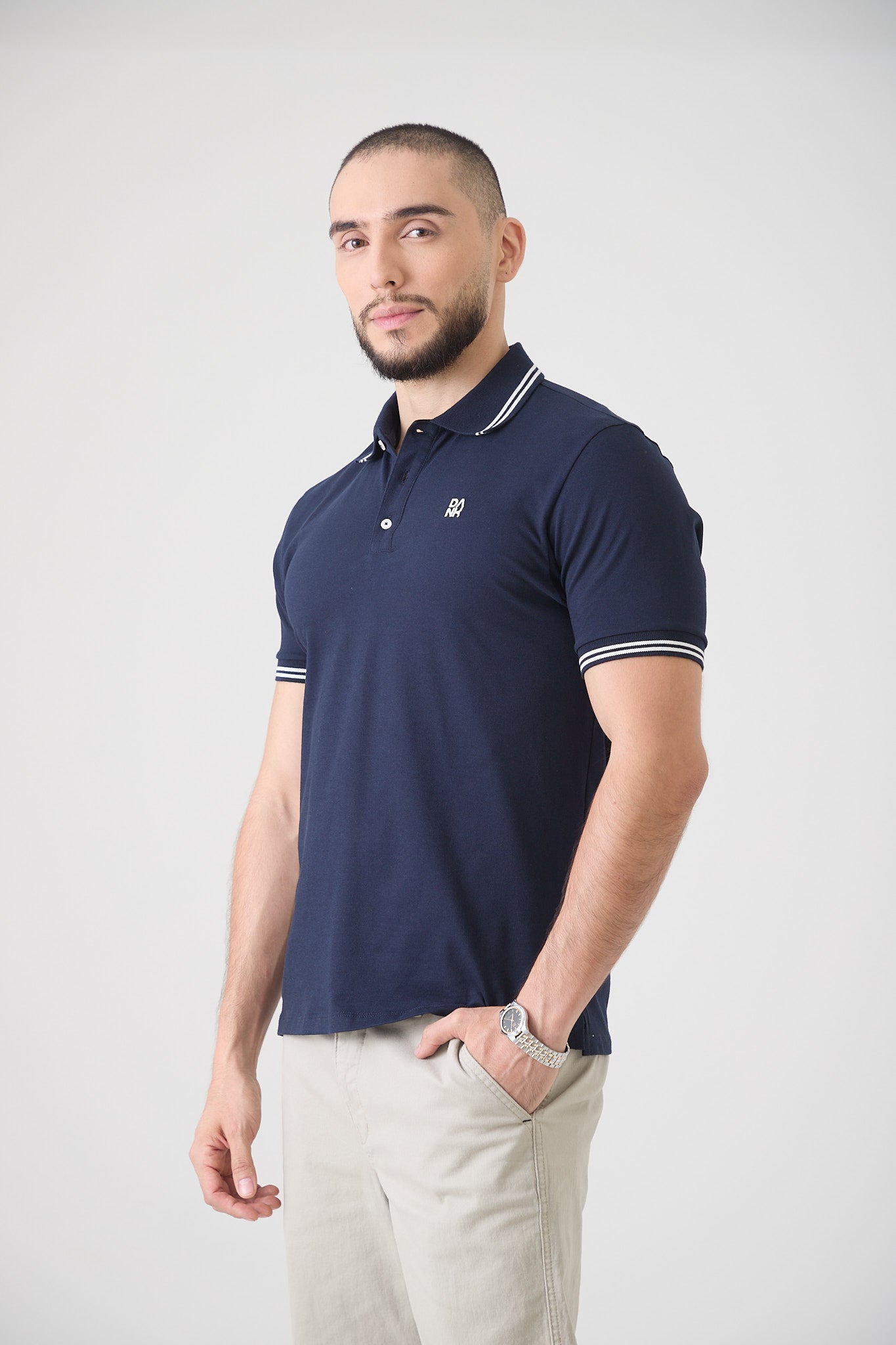 Polo Pique basic Horizonte
